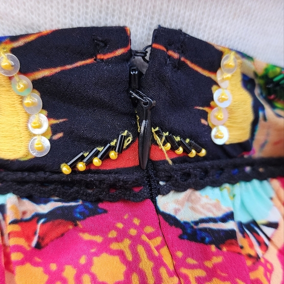 Anthropologie Bhanuni Jyoti Christia High low Maxi Skirt - Picture 12 of 16